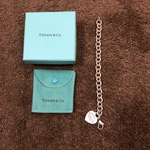 Tiffany & Co. Heart Tag Charm Bracelet